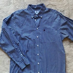 Southern Proper non iron gingham button down